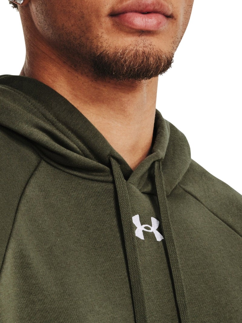 Sous Armure - Sweat à capuche Vert - Kiabi
