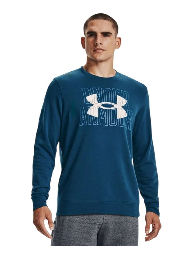 Sous Armure - Sweat RIVAL TERRY Bleu - Kiabi