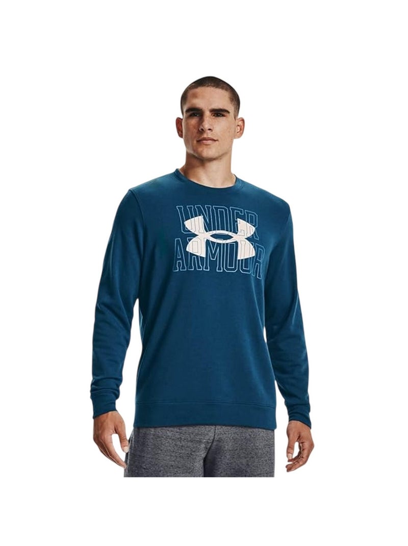 Sous Armure - Sweat RIVAL TERRY Bleu - Kiabi