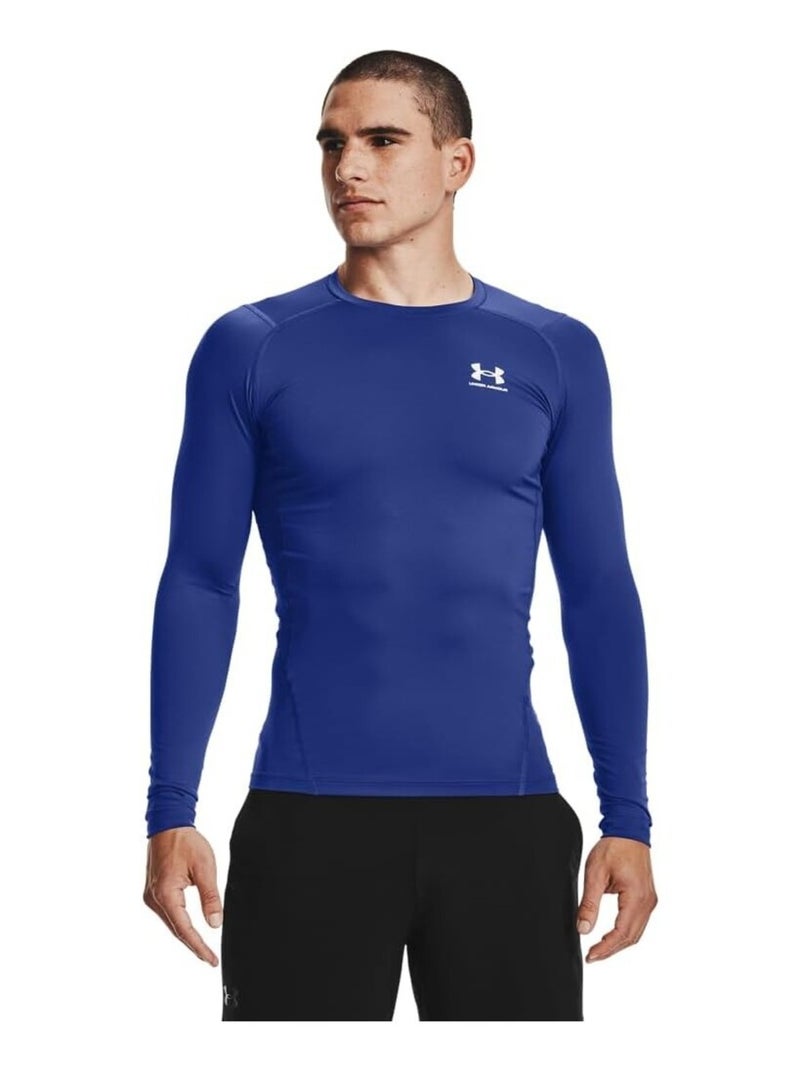 Sous Armure - T-shirt manches longues Bleu - Kiabi
