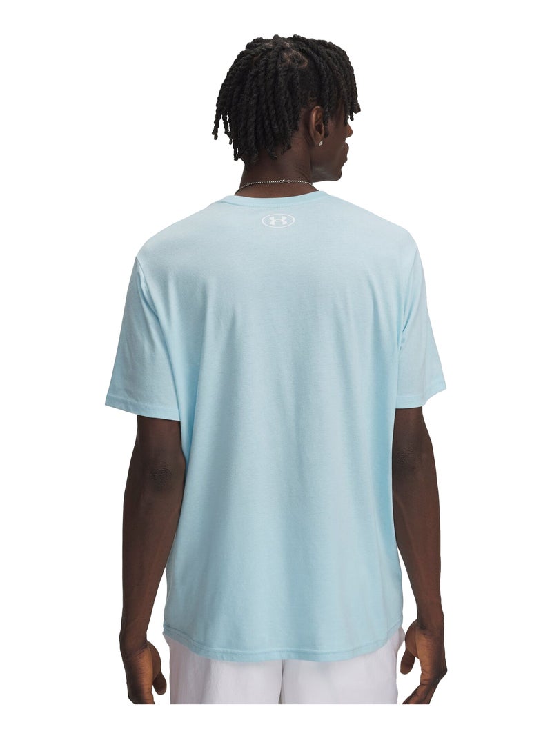 Sous Armure - T-shirt SPORTSTYLE Bleu clair - Kiabi
