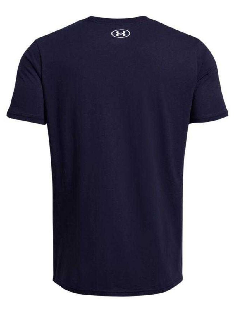 Sous Armure - T-shirt style Camouflage et rayure Bleu marine - Kiabi