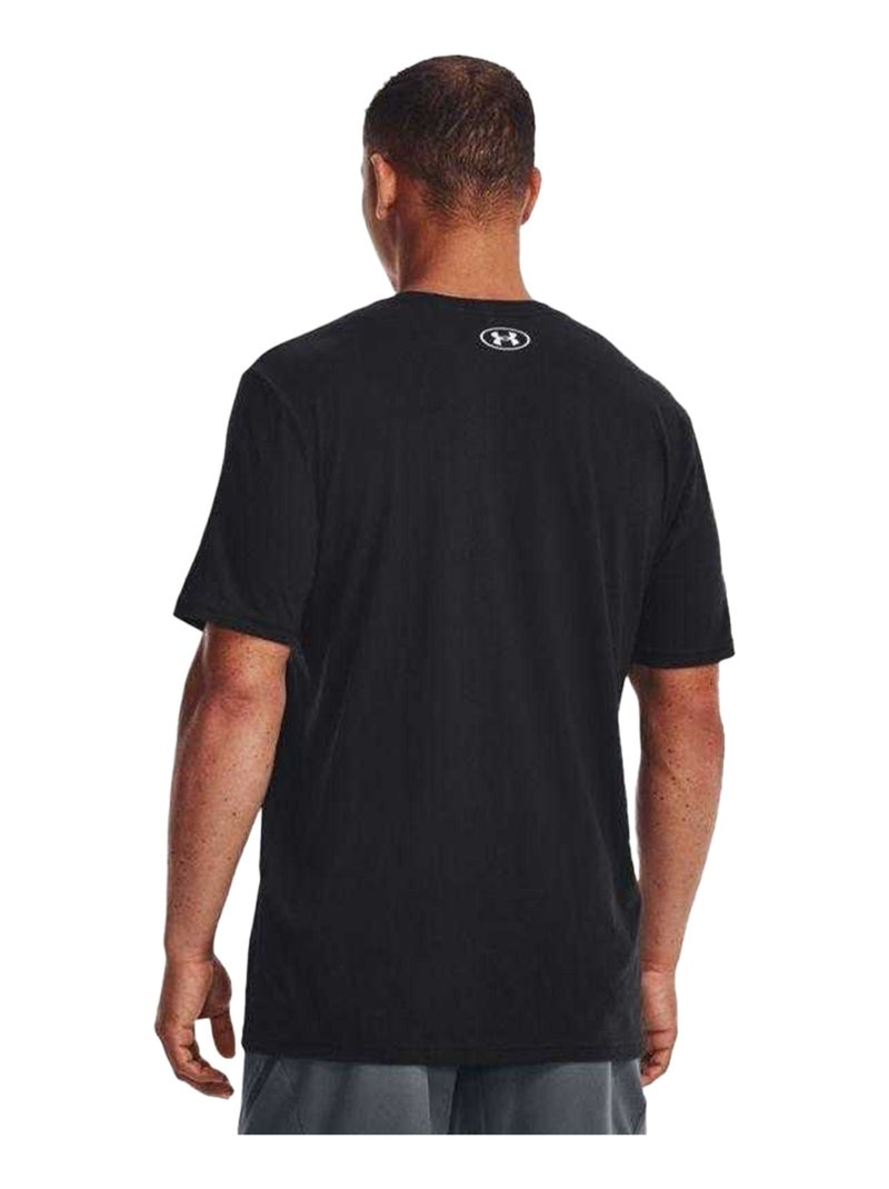 Sous Armure - T-shirt style Camouflage et rayure Noir - Kiabi