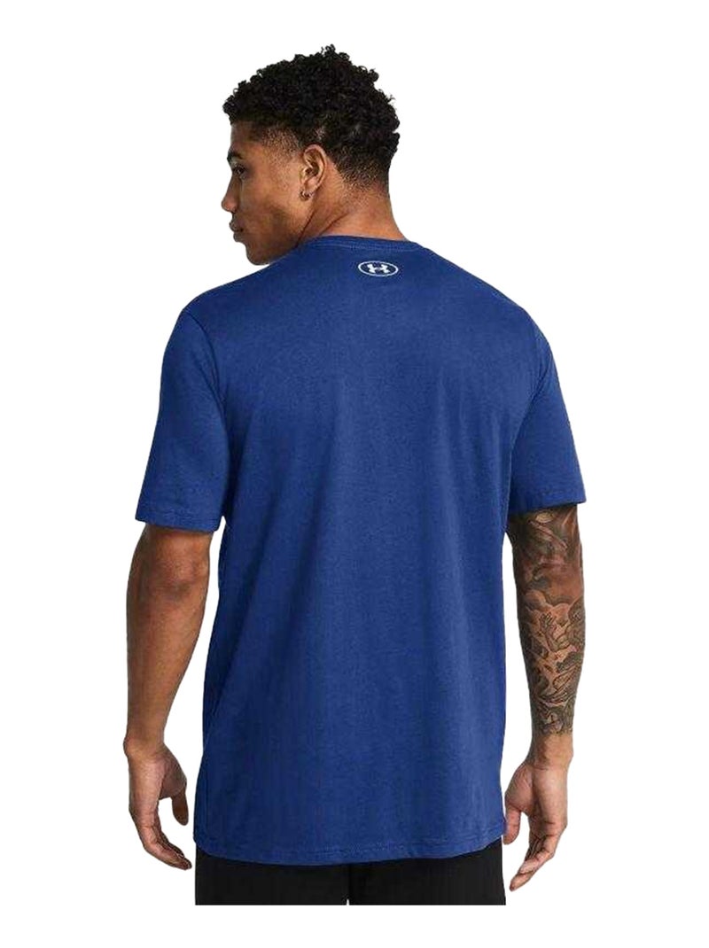 Sous Armure - T-shirt style Logo Bleu - Kiabi