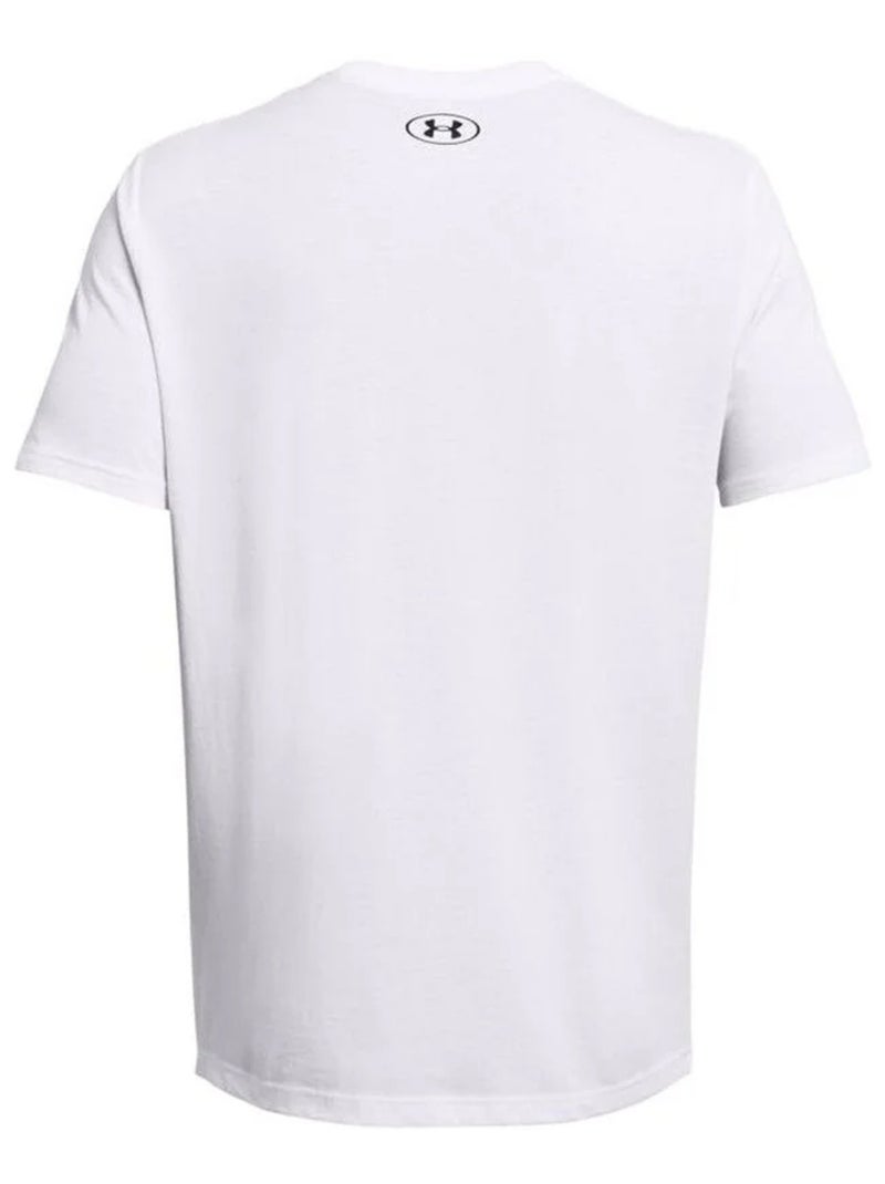 Sous Armure - T-shirt style Logo SPORTSTYLE Blanc - Kiabi