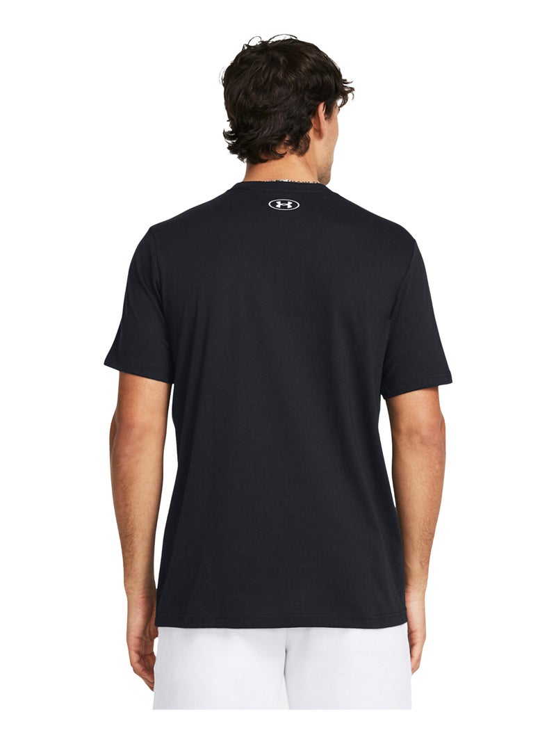 Sous Armure - T-shirt style Logo SPORTSTYLE Noir - Kiabi