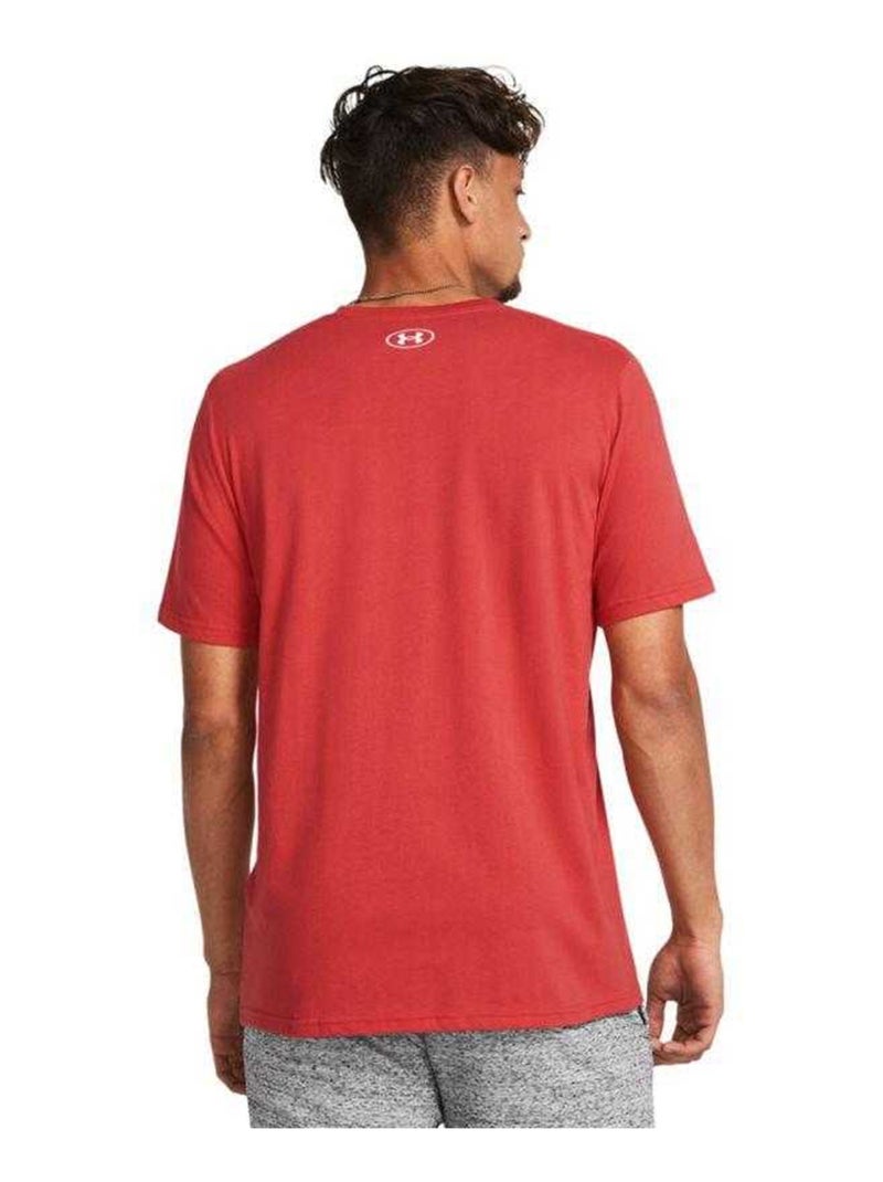 Sous Armure - T-shirt style Logo SPORTSTYLE Rouge - Kiabi