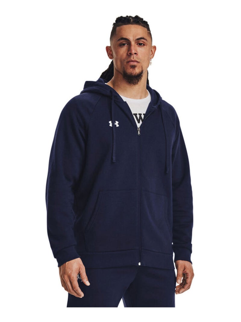 Sous Armure - Veste à capuche RIVAL Bleu marine - Kiabi
