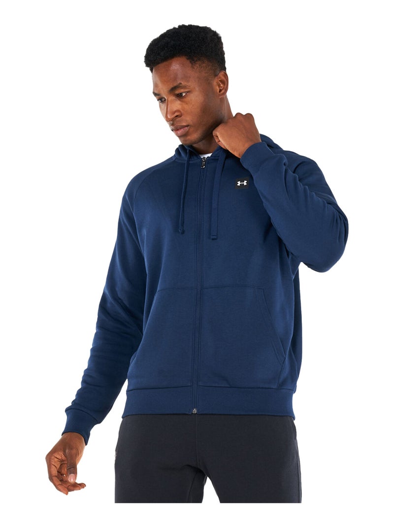 Sous Armure - Veste à capuche RIVAL Bleu marine - Kiabi