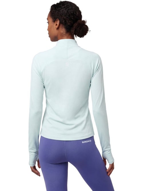 Sous-couche trail running manches longues femme femme aizkorri-w - Kiabi Sous-couche trail running manches longues femme femme aizkorri-w - Kiabi