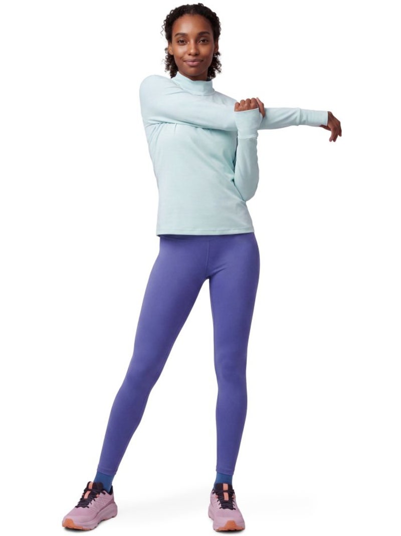 Sous-couche trail running manches longues femme femme aizkorri-w Bleu - Kiabi