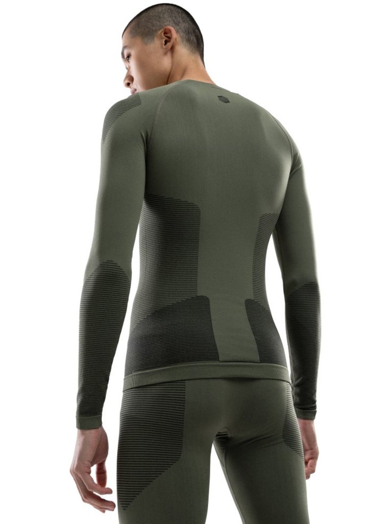 Sous-maillot de compression homme sports d'hiver homme pretzel Vert - Kiabi