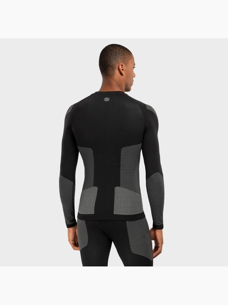 Sous-maillot de compression homme sports d'hiver homme snow dune Noir - Kiabi