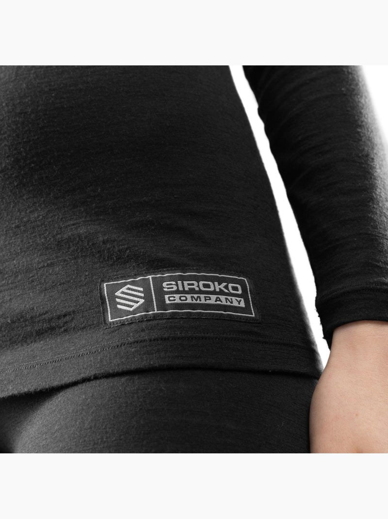 Sous-maillot laine femme sports d'hiver femme srx siberia Noir - Kiabi