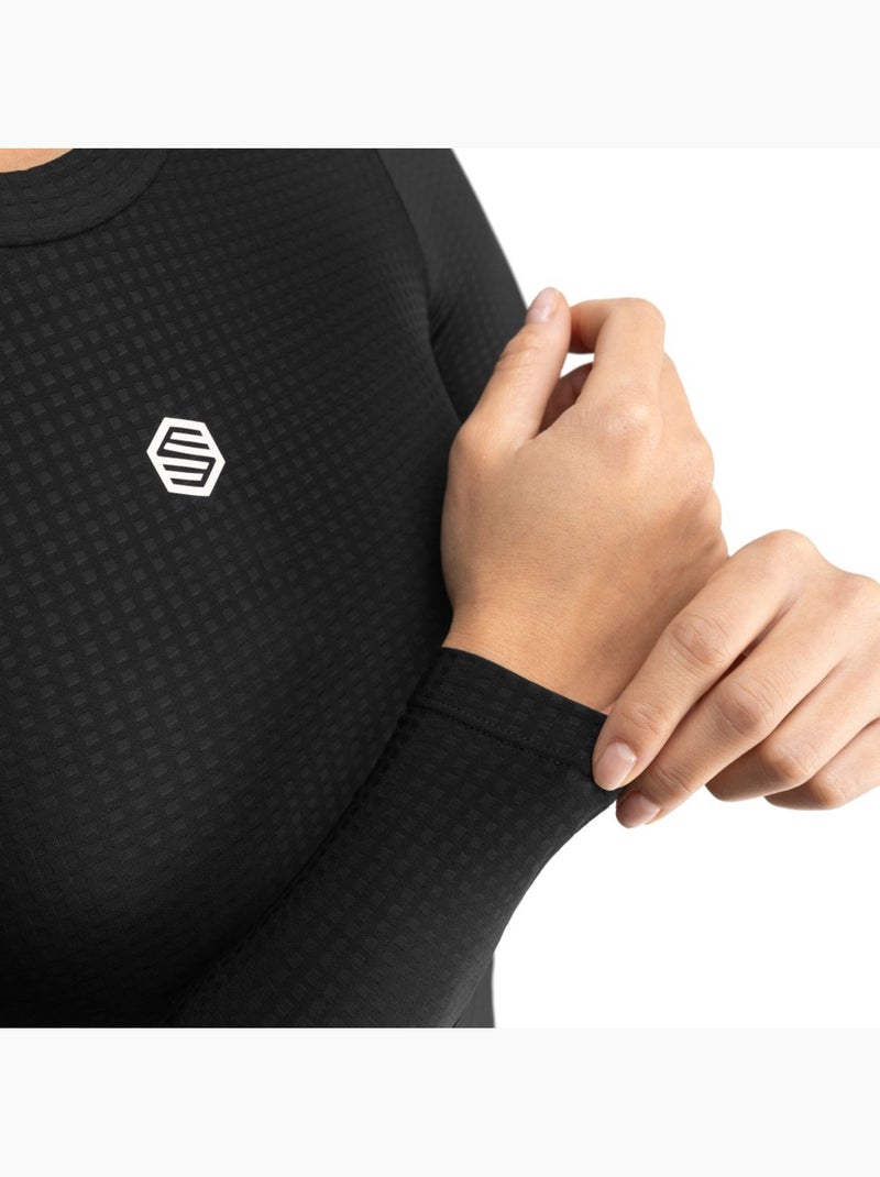 Sous-maillot thermique cyclisme gravel femme cyclisme femme clotte Noir - Kiabi