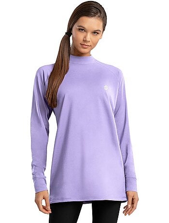 Sous-maillot thermique femme sports d'hiver femme slush-w violet