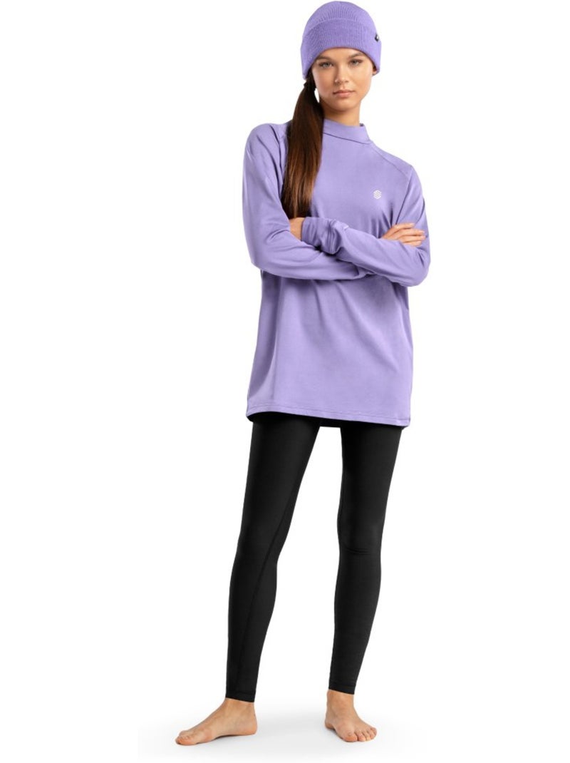 Sous-maillot thermique femme sports d'hiver femme slush-w violet Lavande - Kiabi