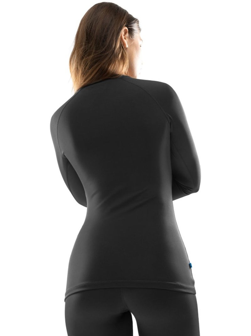 Sous-maillot thermique ski femme sports d'hiver femme kandahar Noir - Kiabi