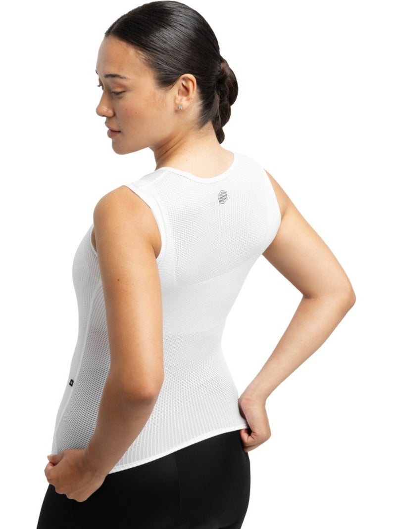 Sous-maillot vélo femme cyclisme femme core vivid Blanc - Kiabi