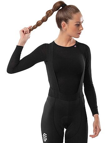 Sous-maillot vélo laine femme cyclisme femme srx team