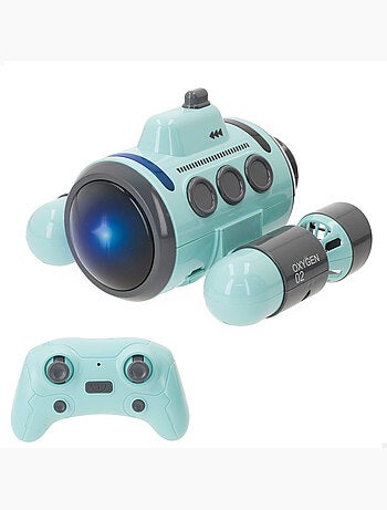 Sous-marin jouet télécommandé rotatif à 360° speed & go