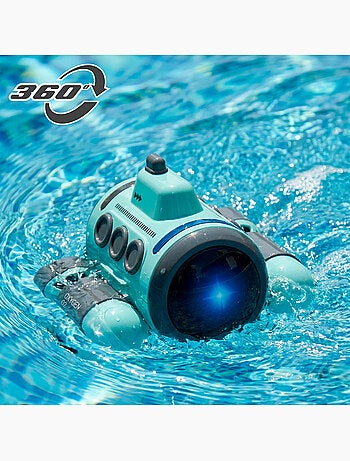 Sous-marin jouet télécommandé rotatif à 360° speed & go