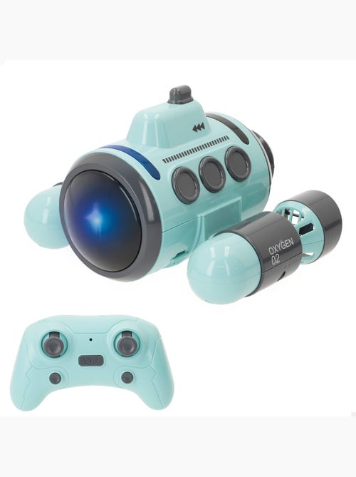 Sous-marin jouet télécommandé rotatif à 360° speed & go - Kiabi