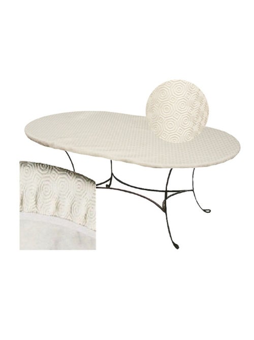 Sous-nappe protège table ovale Basic - Kiabi