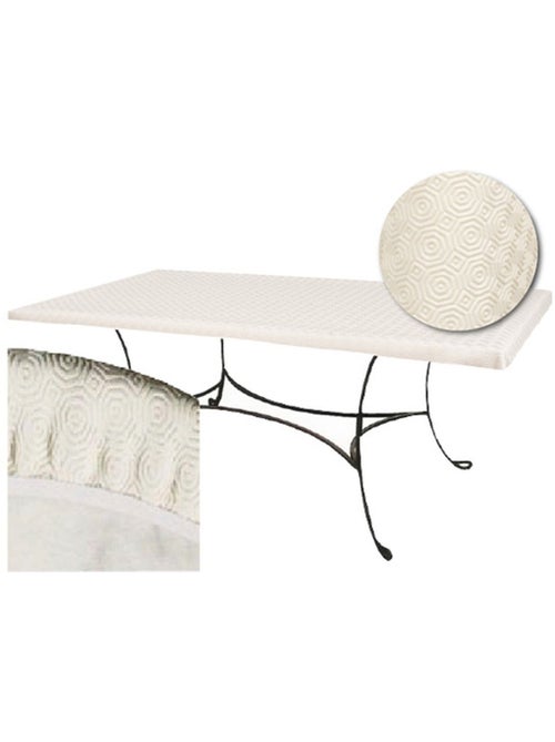 Sous-nappe protège table rectangulaire Basic - Kiabi Sous-nappe protège table rectangulaire Basic - Kiabi