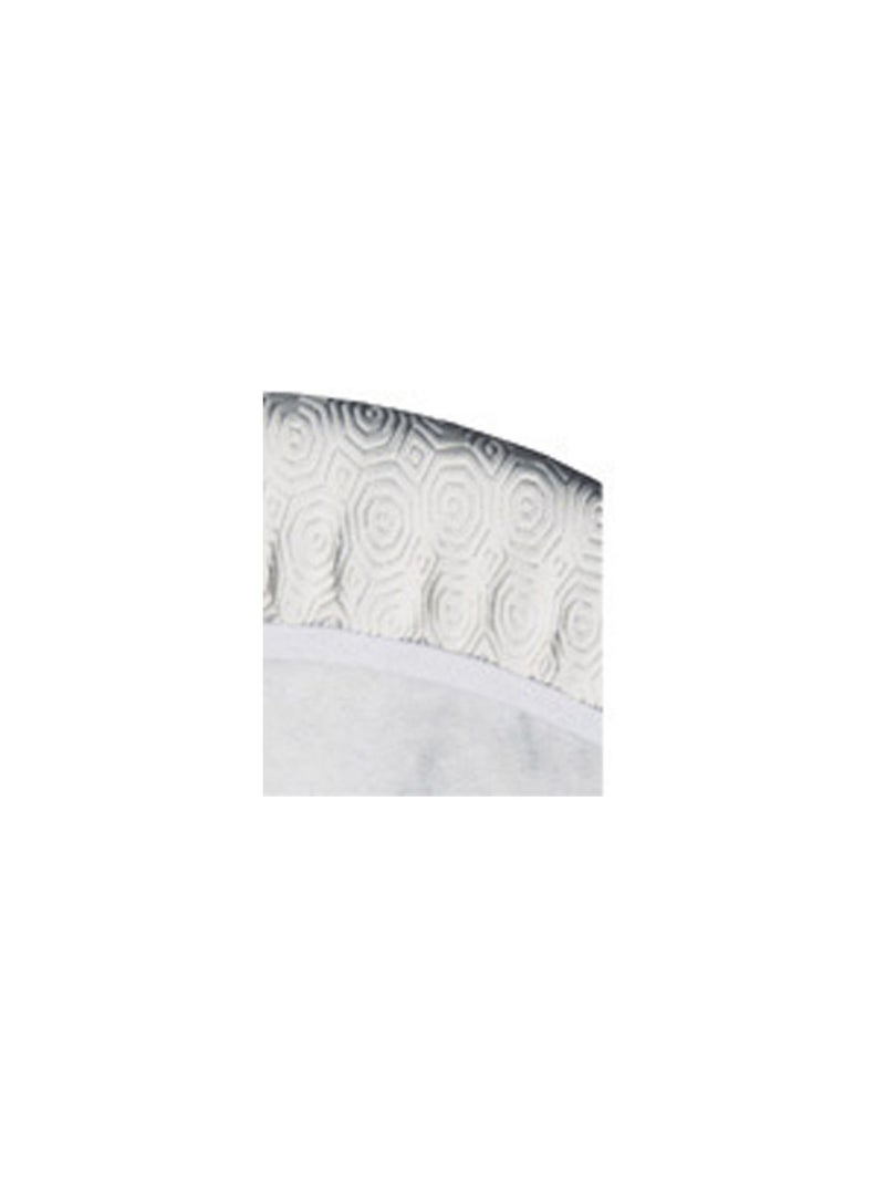 Sous-nappe protège table ronde Basic Blanc - Kiabi
