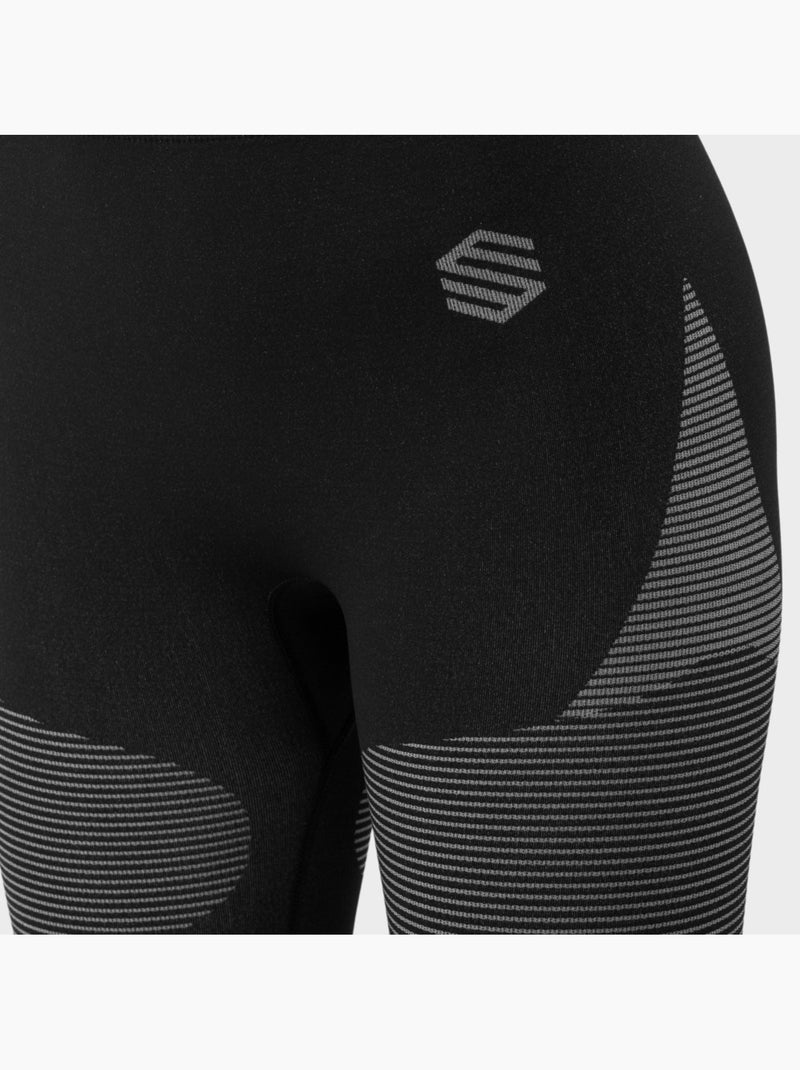 Sous-pantalon de compression femme sports d'hiver femme ultradry Noir - Kiabi
