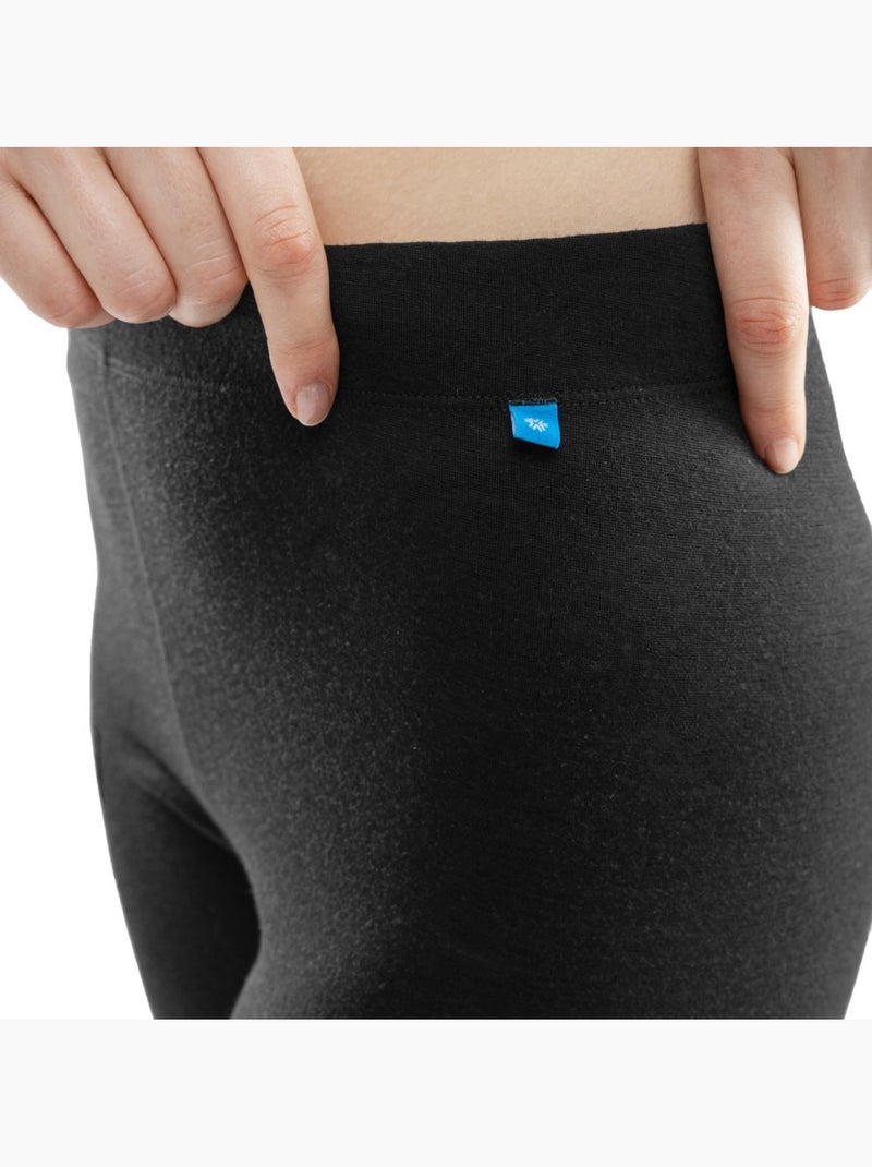 Sous-pantalon thermique laine femme sports d'hiver femme srx musk Noir - Kiabi