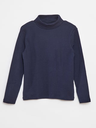 Sous-pull à col montant