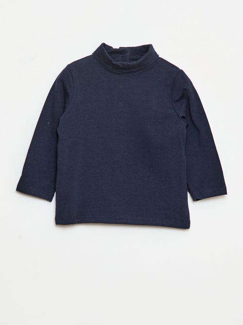Sous-pull à col montant uni - Kiabi