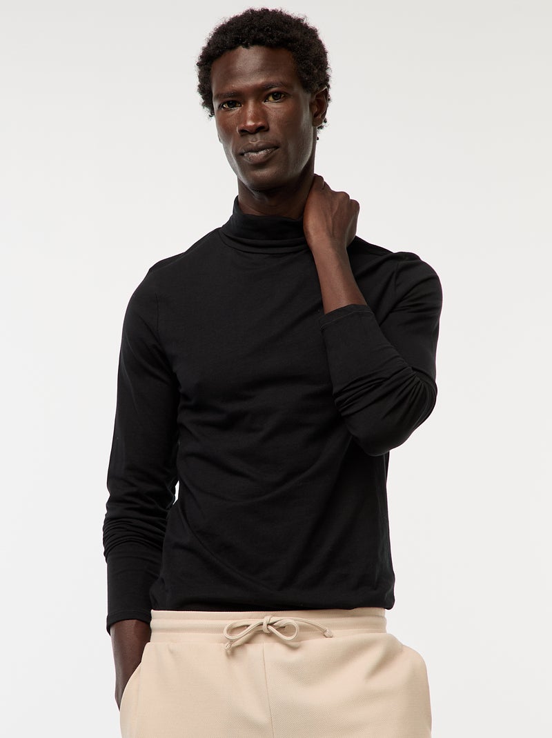 Magasin Kiabi Sous Pull Garcon Kiabi Sous-pull à Col Montant Uni