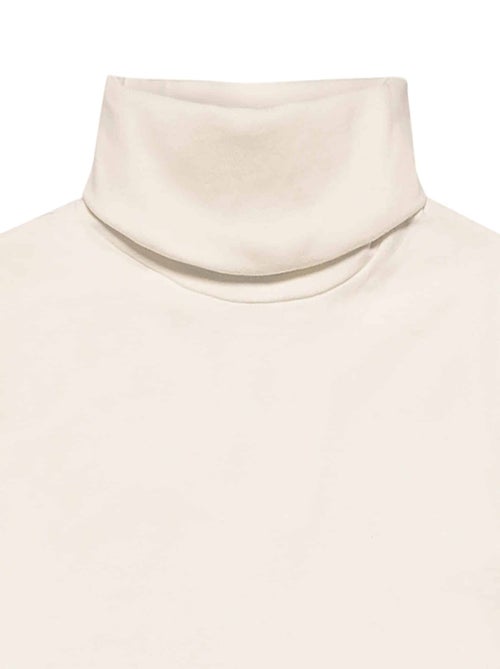 Sous-Pull   à Col Roulé en Coton Jersey   HARMONIE - 'LA FAUTE A VOLTAIRE' - Kiabi