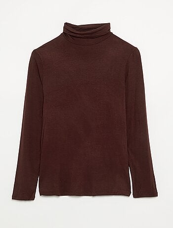 Sous-pull à couleur unie