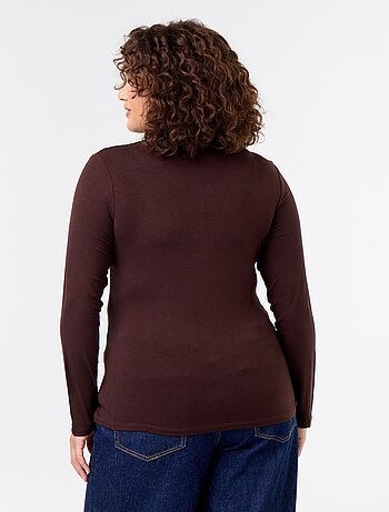 Sous-pull à couleur unie