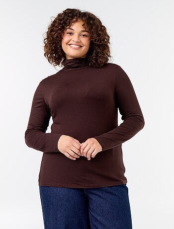Sous-pull à couleur unie