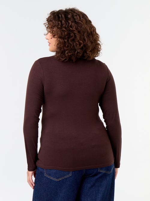 Sous-pull à couleur unie - Kiabi Sous-pull à couleur unie - Kiabi