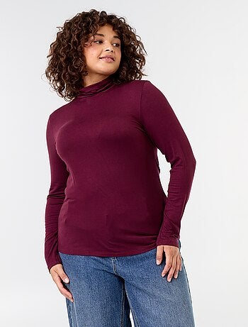 Sous-pull à couleur unie