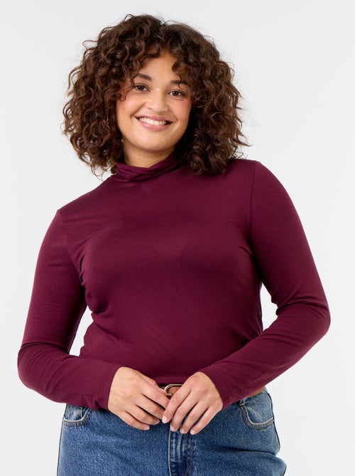 Sous-pull à couleur unie - Kiabi Sous-pull à couleur unie - Kiabi