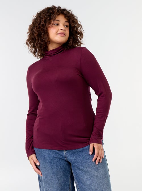 Sous-pull à couleur unie - Kiabi Sous-pull à couleur unie - Kiabi