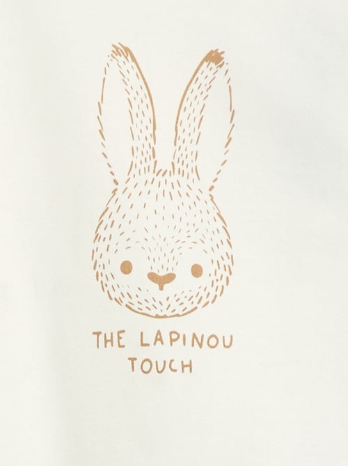 Sous-pull avec col montant à motif - Kiabi