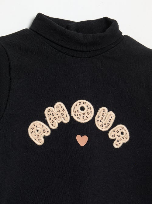 Sous-pull avec nœud animé - Kiabi