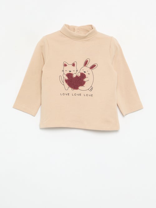 Sous-pull avec nœud animé - Kiabi Sous-pull avec nœud animé - Kiabi