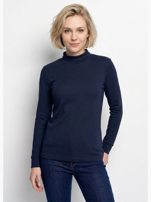 Sous-pull chaud col roulé maille interlock unie - Afibel - Kiabi Sous-pull chaud col roulé maille interlock unie - Afibel - Kiabi