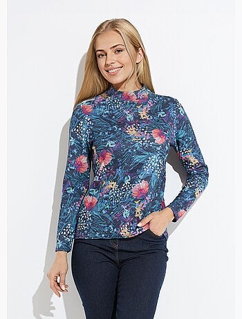 Sous-pull chaud court col montant - Afibel