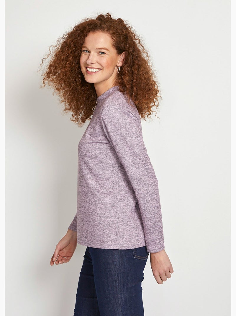 Sous-pull chaud court col montant - Afibel Parme - Kiabi