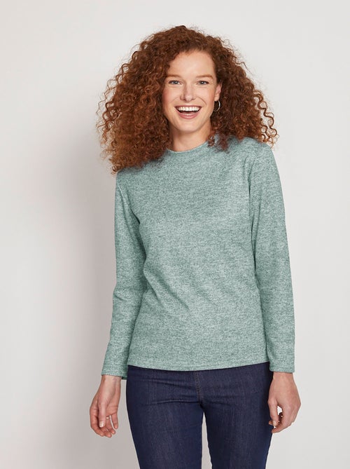 Sous-pull chaud court col montant - Afibel - Kiabi